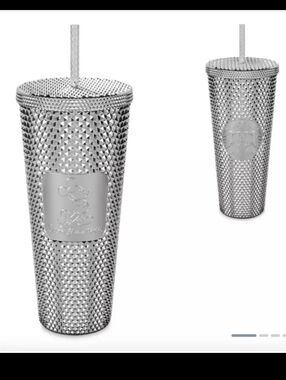 BRAND NEW IN BOX* 100 YRS. DISNEYLAND X STARBUCKS COLLECTABLE STUDDED 24OZ.TUMBL